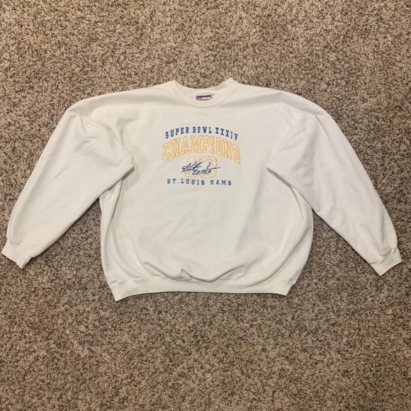 Hanes Other - St Louis Rams Super Bowl XXXIV Champions Sweatshirt